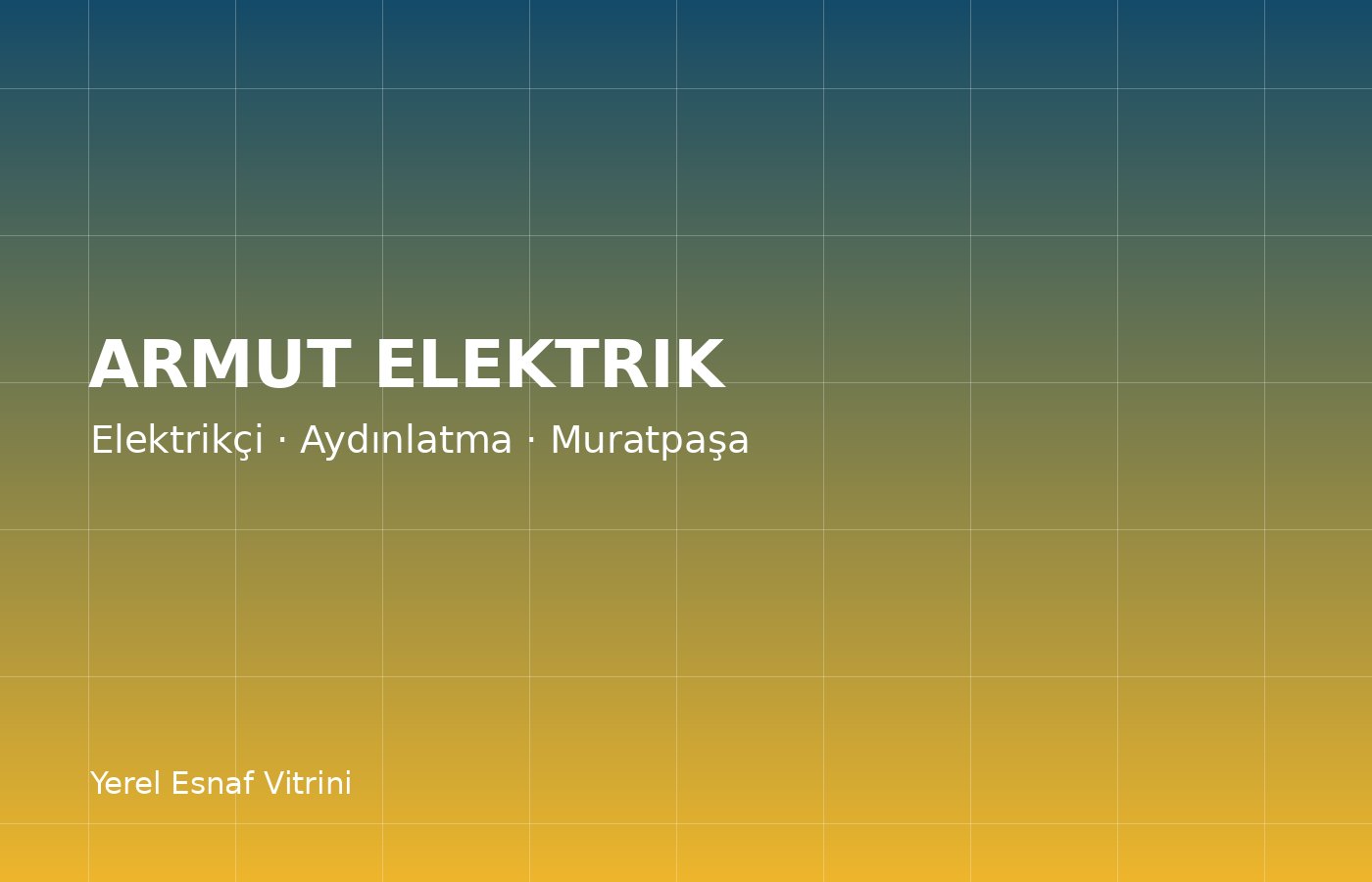 Armut Elektrik & Aydınlatma