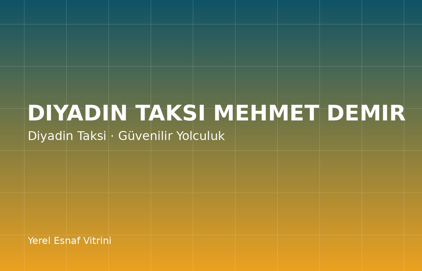 Diyadin Taksi Mehmet Demir