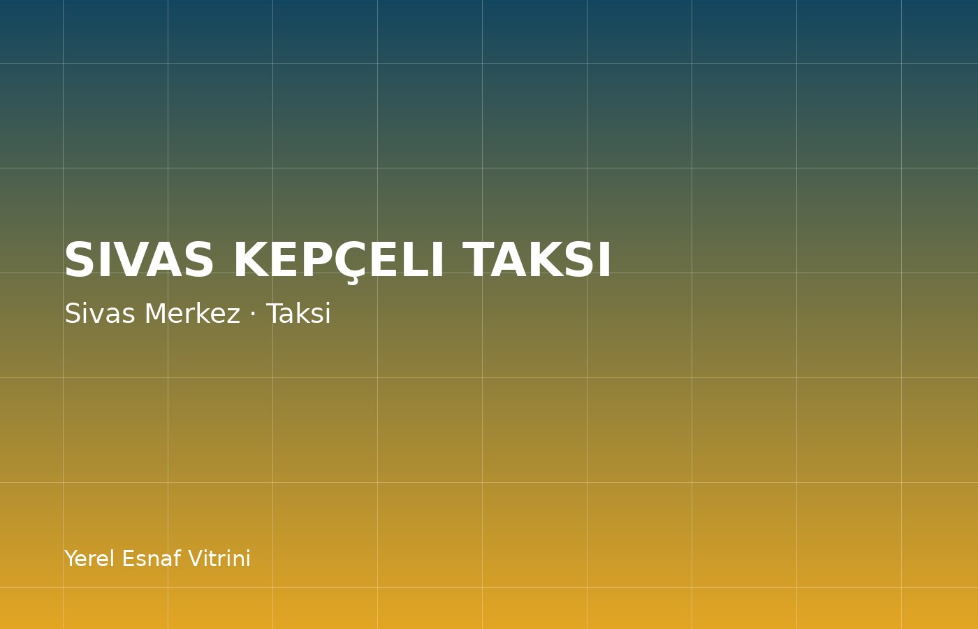 Sivas Kepçeli Taksi