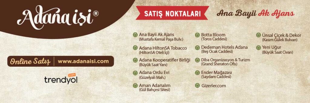 Adana İşi Hediyelik Eşya