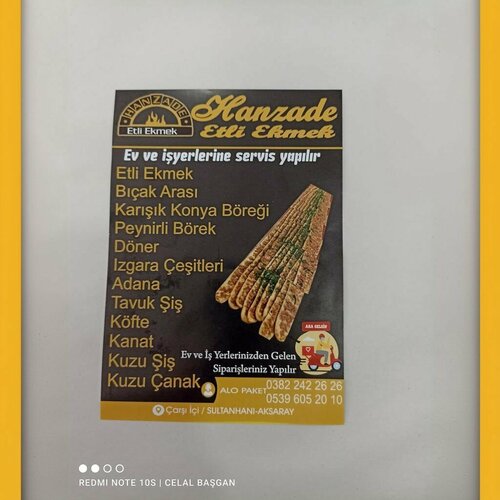 Hanzade Etli Ekmek