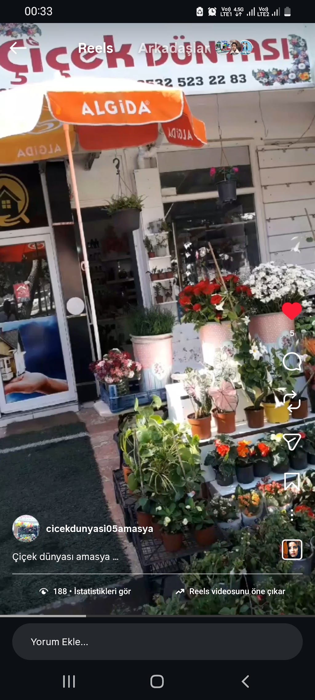 Çiçek Dünyası Amasya