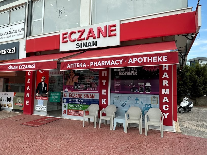 SİNAN ECZANESİ – ECZANE SİNAN ( PHARMACY / APOTHEKE / АПТЕКА АЛАНЬЯ СИНАН )