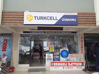 Elmalı Osmanlı iletişim Cep Telefonu ve Aksesuarları Satış Mağazası Fatura Ödeme Merkezi
