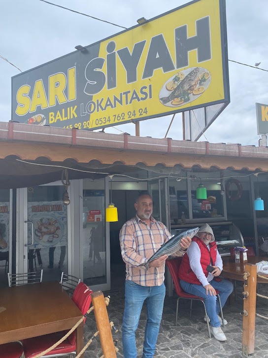 Sarı siyah balık