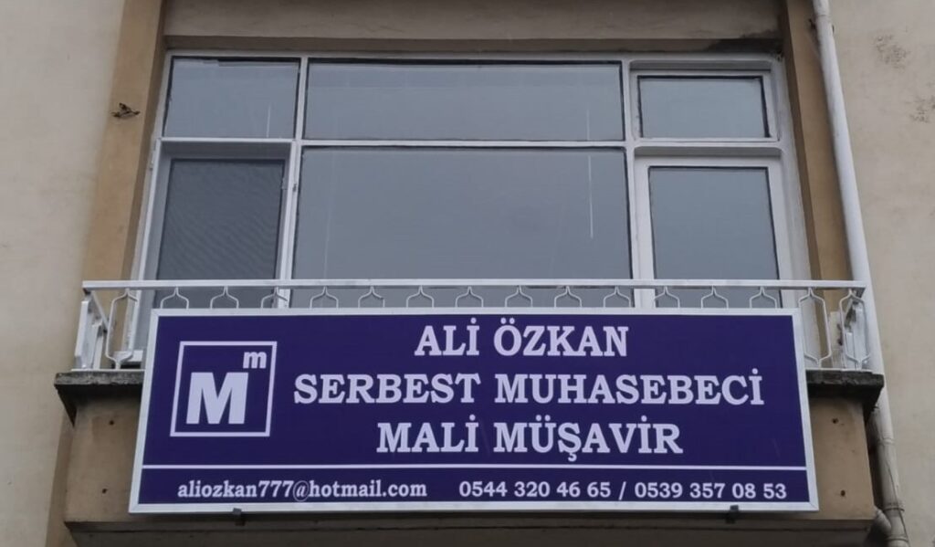 ALİ ÖZKAN SERBEST MUHASEBECİ MALİ MÜŞAVİR