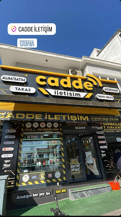 cadde iletişim