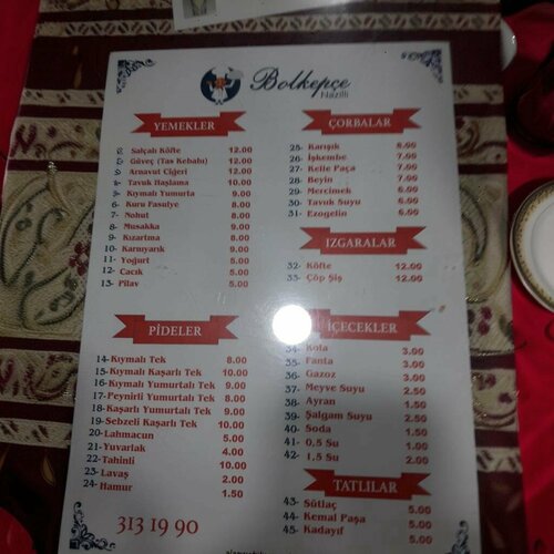 Bolkepçe Lokantası