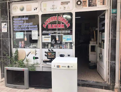 BANDIRMA GÖKHAN ELEKTRİK ELEKTRONİK TELEVİZYON BEYAZ EŞYA SERVİSİ