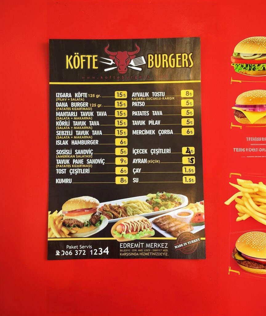 Belli Köfte Burgers Edremit