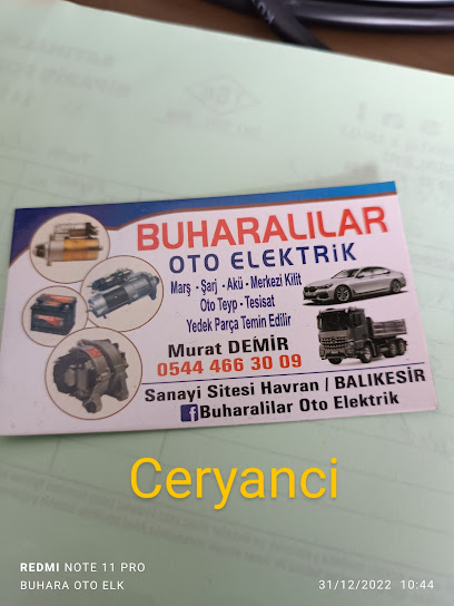 Buharalılar oto elektrik