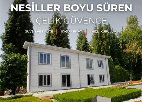 Bartın Prefabrik Hafif Çelik Yapı