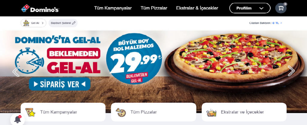 Domino’s Pizza Bayburt
