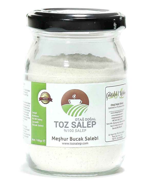 Otağ Doğal Toz Salep Meşhur Bucak Salebi Toz Çekirdek Sahlep