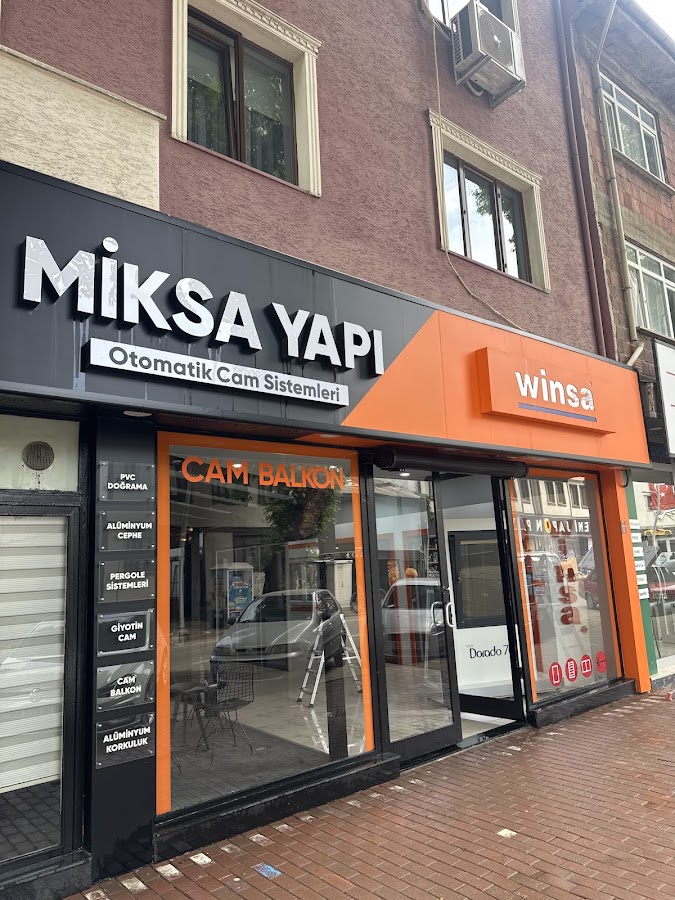 Winsa /Miksa Yapı /Cam Balkon/ Pergole Sistemleri