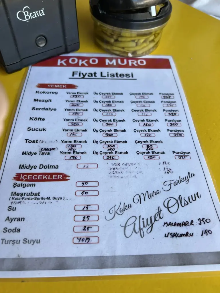 Koko Muro Balık Ekmek