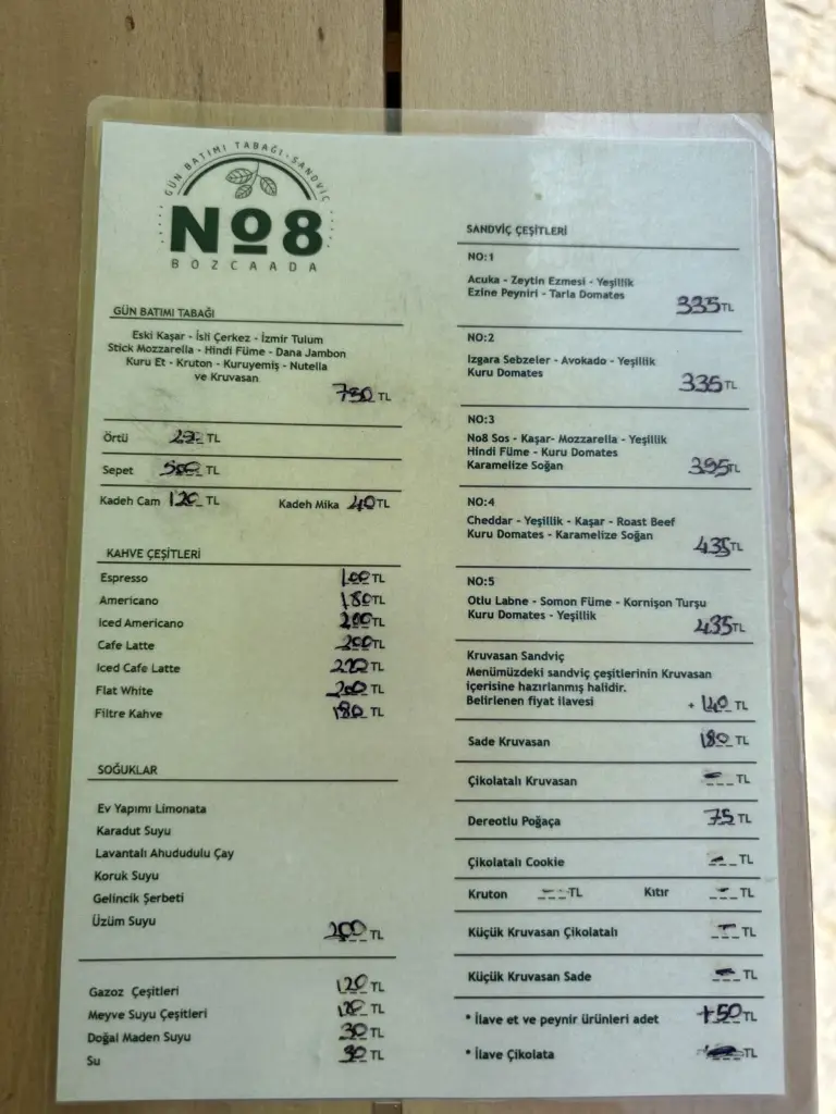 No8 Bozcaada Sandviç