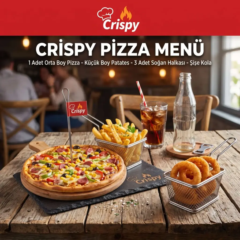 CRİSPY PİZZA MENÜ