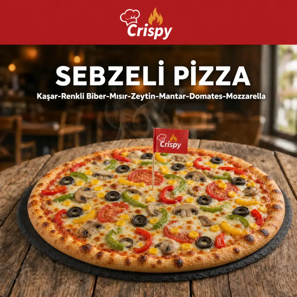 SEBZELİ PİZZA