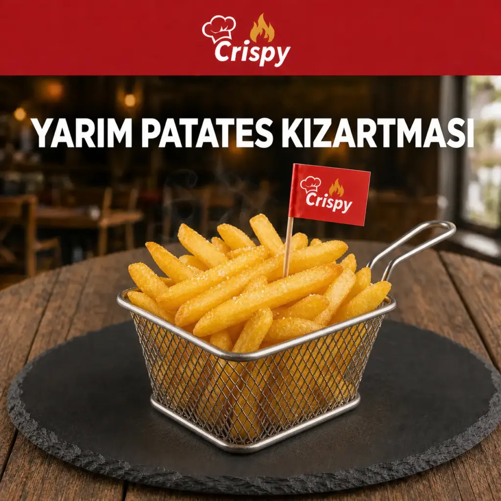 YARIM PATATES KIZARTMASI