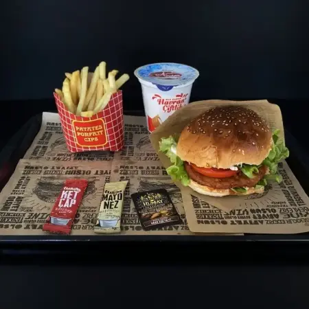 Chicken Burger Menü