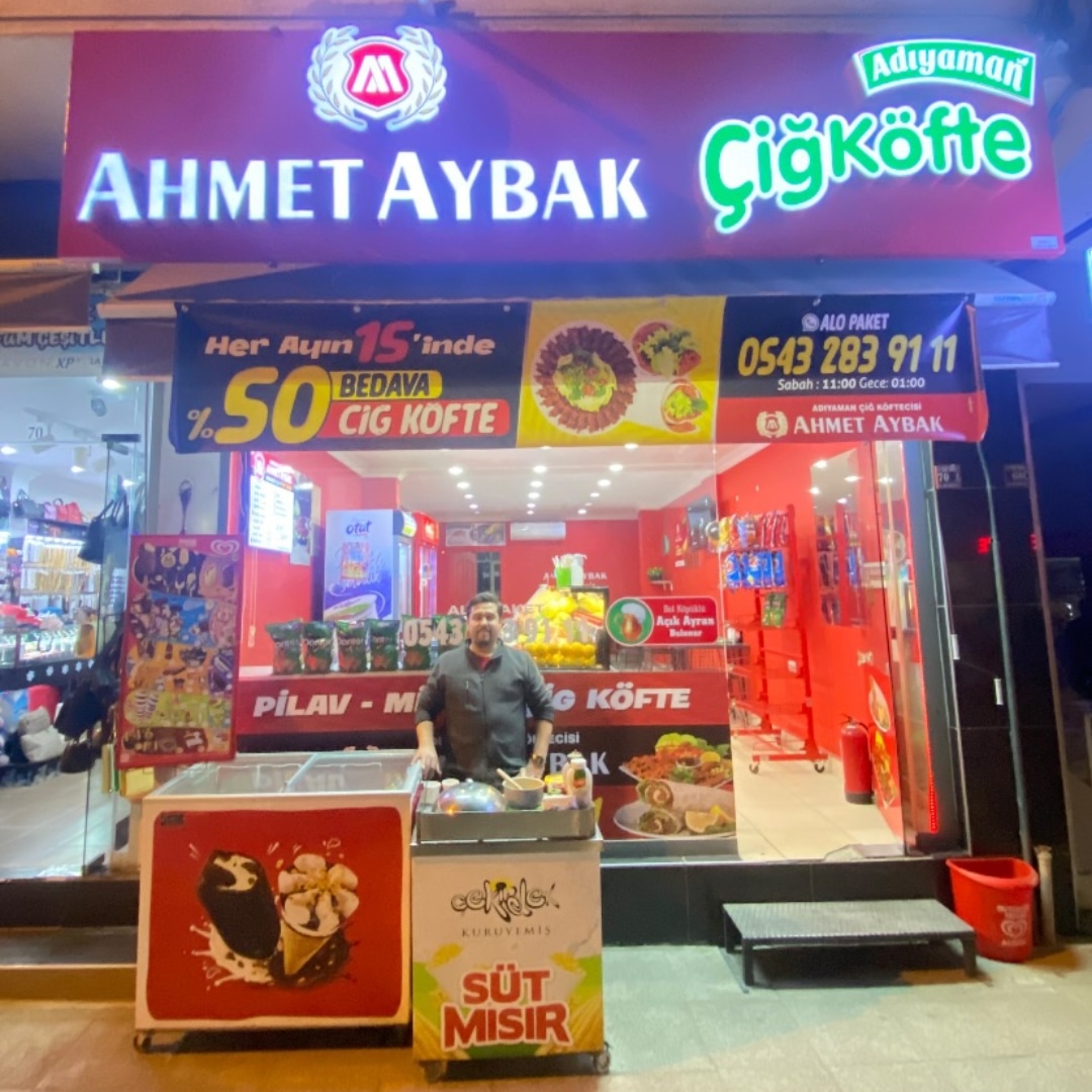 Çigköfteci Ahmet Aybak Osmancık
