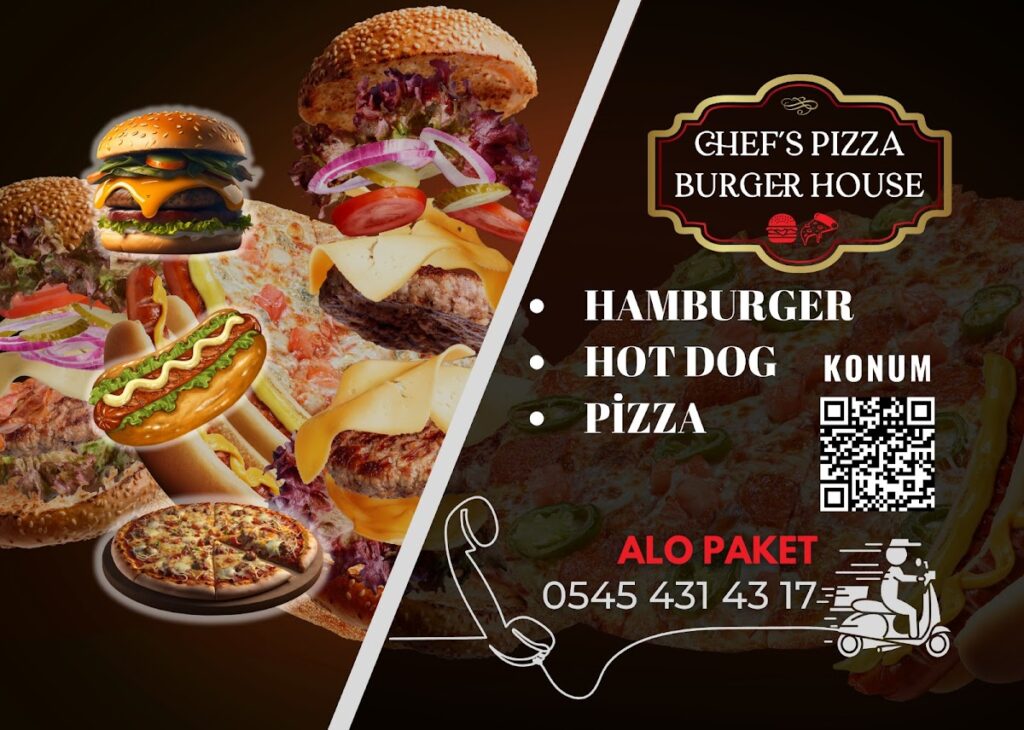 Chef’s pizza burger house
