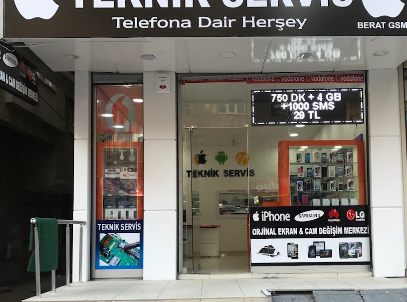 Berat GSM cep telefon tamir ve bakım onarım atölyesi