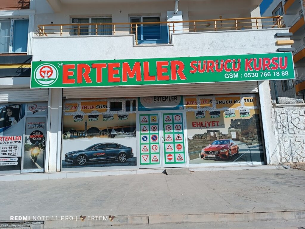 Ertemler sürücü kursu Çınar