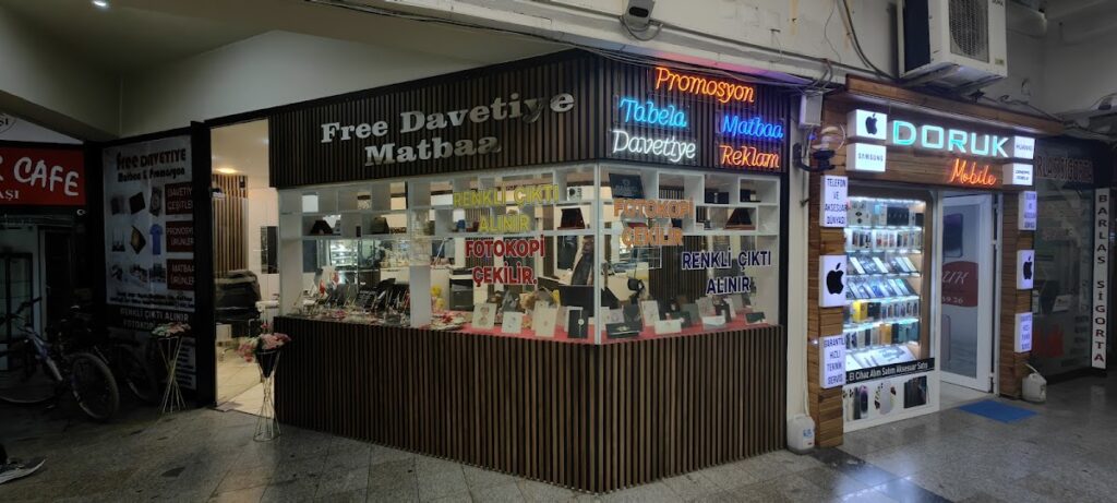 Free Matbaa & Davetiye & Reklam