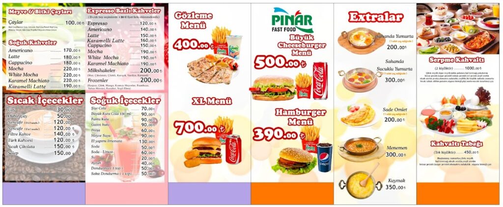 Çakoğlu Pizza,Hamburger,Waffle,Tavuk Dürüm,Kahve,Gözleme