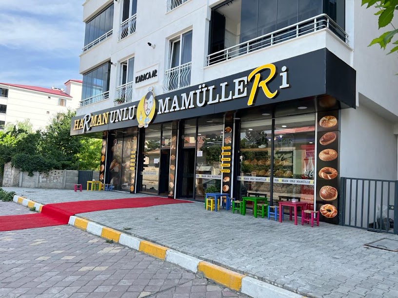Harman ekmek ve pasta