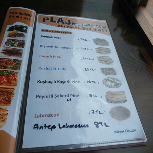 Plaj Pide Izgara Salonu