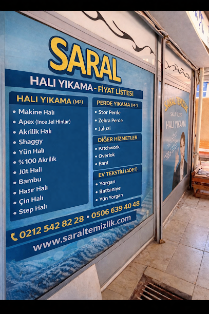 Saral Yeşilköy Ataköy Florya Temizlik Halı Stor Perde Yıkama