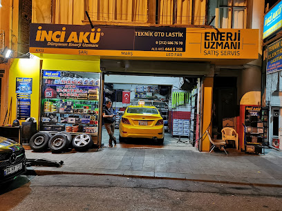Teknik Oto Elektrik inci akü lastik