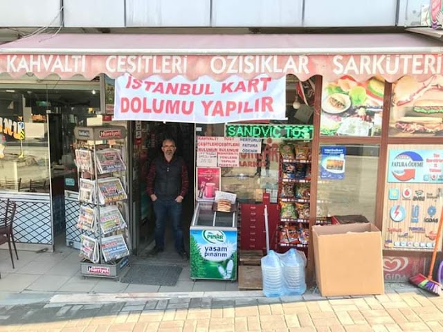 Özışıklar Şarküteri İstanbulkart Dolum, Çağlayan