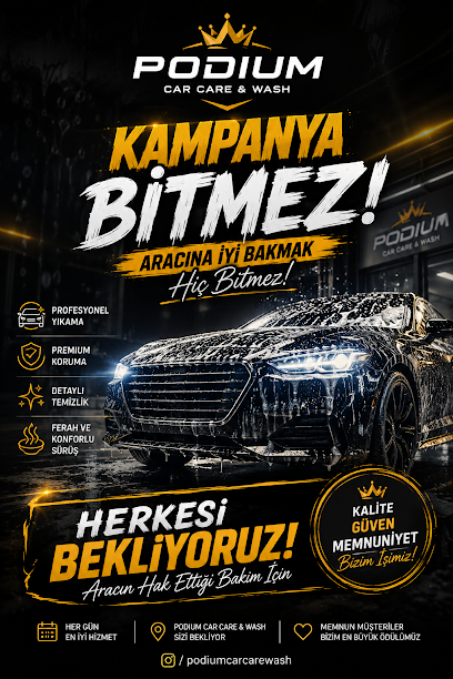 PODIUM OTO YIKAMA VE AKSESUAR