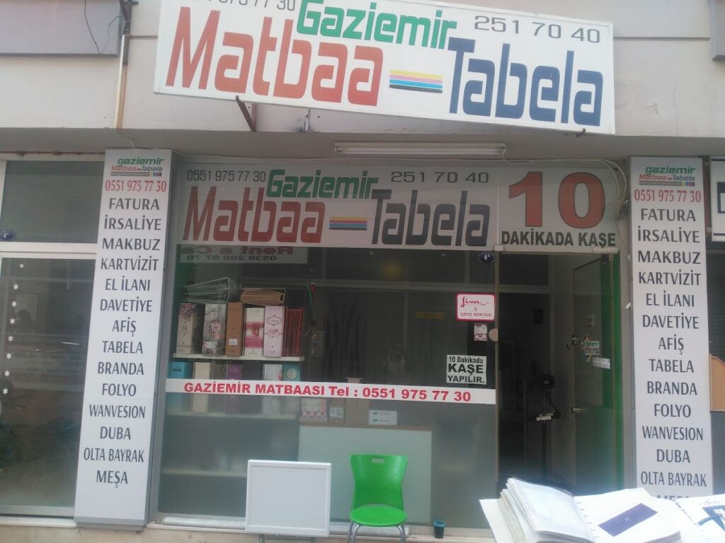 Gaziemir Matbaa – Tabela