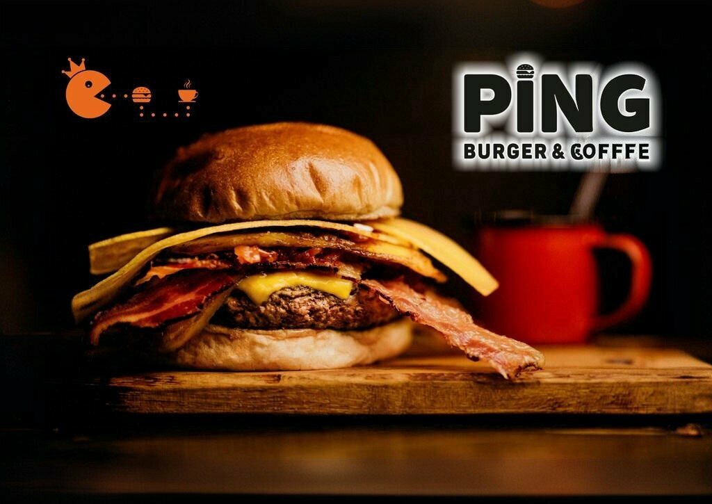 Ping Burger Coffe Tire