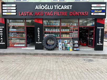 ALİOĞLU TİCARET LASTİK AKÜ YAĞ FİLTRE YOL YARDIM