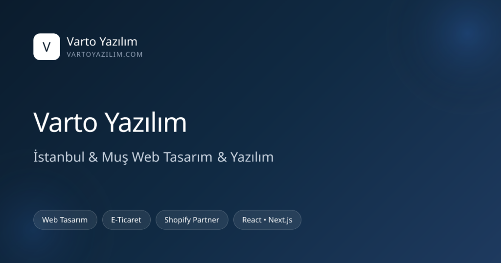 Varto Yazılım