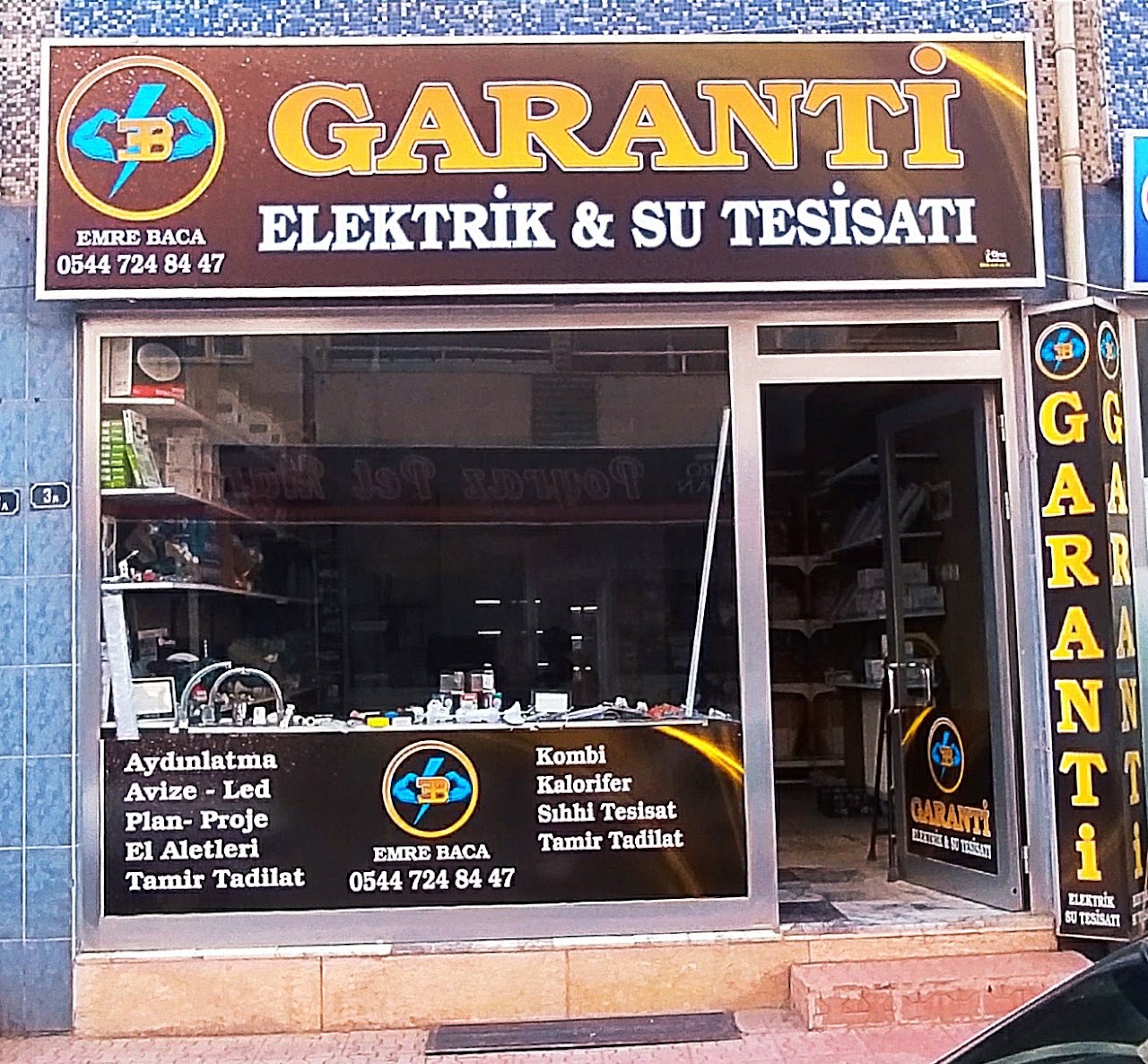 Garanti Elektrik ve su tesisatı
