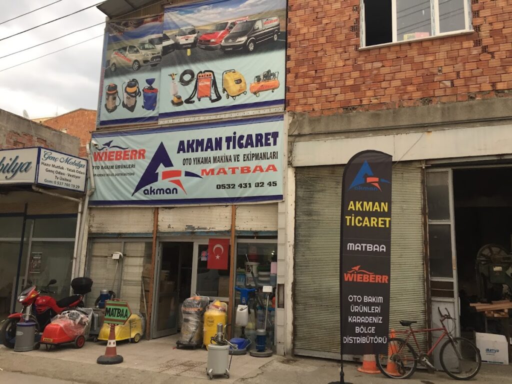 AKMAN MATBAA WİEBERR OTO BAKIM ÜRÜNLERİ