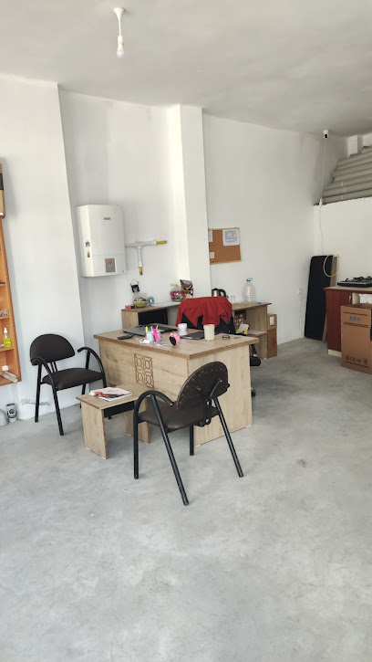 Mavi ısı tesisat