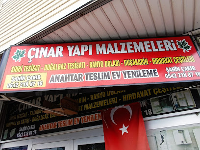 Tekirdağ Tesisatçı Çınar Yapı Malzemeleri Süleymanpaşa TEKİRDAĞ