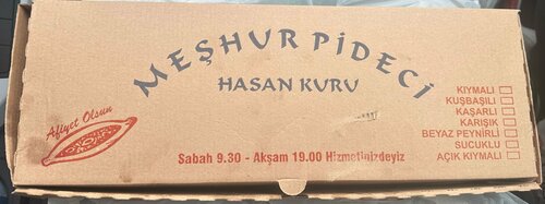 Meşhur Pideci Hasan Kuru